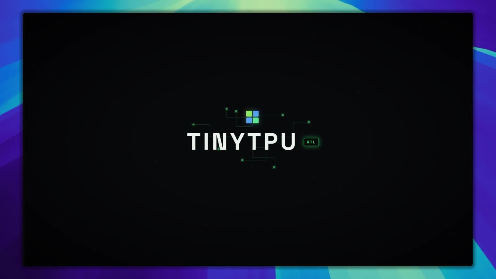 TinyTPU live demo